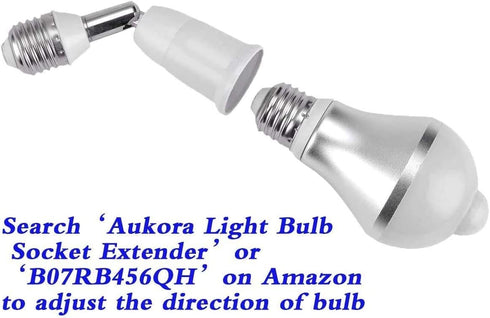 Bulbs 4-Pack, 12W (100-Watt E26 Bulb Closet(Warm Aukora Motion Sensor Light Equivalent) Motion Activated Dusk to Dawn
