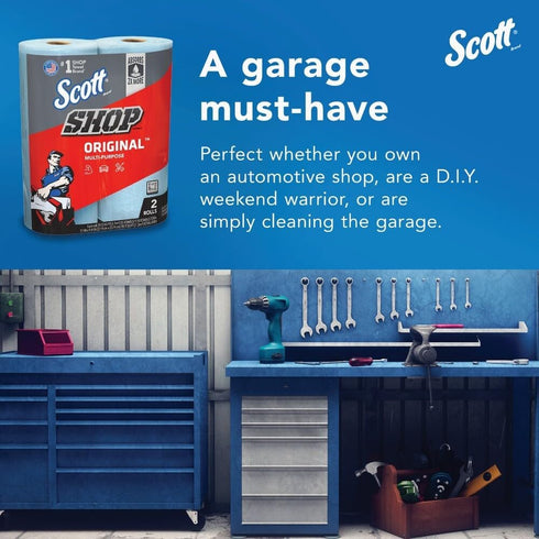 Pack 2. Scott Shop Towels