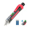 Voice Broadcast Voltage Tester, Non Contact Tester for 12V-1000V/48V-1000V, Efficient Live Wire Finder with LED
