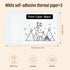 S1 S2 M02 T02 (57x29mm, 3.5m/Roll) iDPRT Mini Thermal Sticker Paper - for Most Instant Cameras and Label Printer