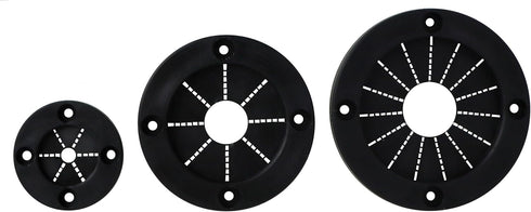 Extreme Max 3005.2172.5 Rigging Grommet - 2", Black, Pack of 5
