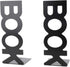 MUNEFE 1Pair Decor(208mm) Bookend, Book Characters Shape Book Stand, Metal Bookend Oranizers for Home Table Maazines