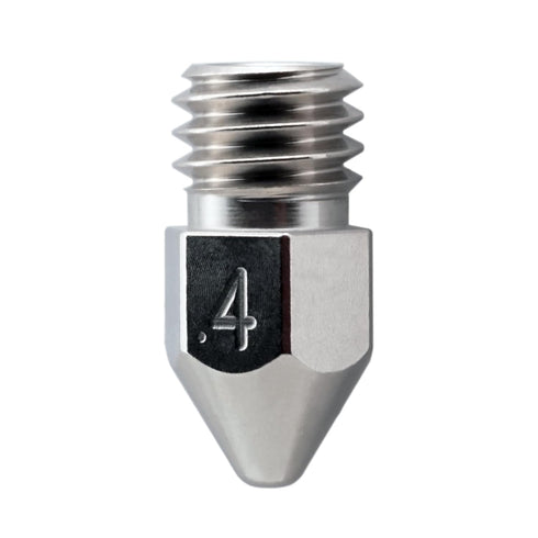 Microswiss Plated Wear Resistant Nozzle - .4mm for Afinia H479, H480, Up Plus 2, Zortrax M200, M300