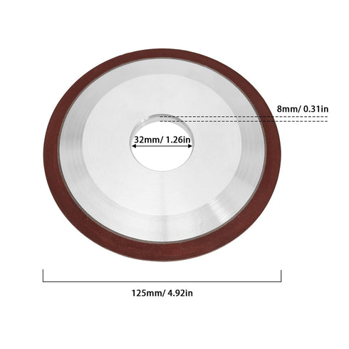 eMagTech Diamond Grinding Disc Replacement, Resin Round Grinding Wheel for Grinding Polishing Hard Alloy Steel