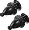 DOITOOL 2pcs Chic Lamp Shade Finial Knobs Decorative Caps for Table and