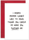 Leinessy Funny Thank You Card for Men Women, Hilarious Thanks Card from Bestie,