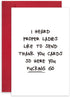 Leinessy Funny Thank You Card for Men Women, Hilarious Thanks Card from Bestie,