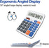 Desktop Calculator, Extra Large 5-Inch Clear LCD Display, 12-Digit Big Number Button, Auto Sleep Function