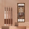 Retractable Quick Dry Ink Pens, Comfortable 0.5mm Fine Point Black Ink Pens for Office and School Supplies