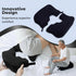 Drounphi Tailbone Split-Design Bed Sore Pillow Coccyx Cushion - T-Shaped Pressure Relief Pillow for Pain, Hemorrhoids