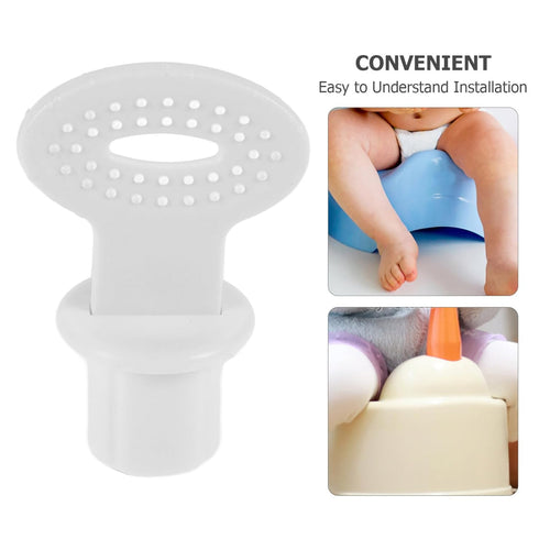 MAGICLULU Set, 8 Pack Potty Toilet Ladder Screw Replacement Plastic Training Seat Bolts with Wrench, Toddler Step Stool