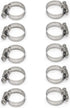 Adjustable Stainless Steel Worm Gear Hose Clamps (18-32mm)