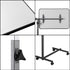 Tilting Overbed Table,Multifunctional Adjustable Bedside Table,Medical Adjustable Overbed Bedside Table with Wheels