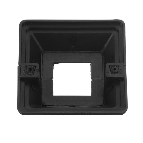 uxcell Post Skirt, 8pcs 25x25mm/1"x1" Plastic Split Style Post Base Cover Trim for Fence Stair Handrail