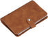 Planner Binders, PU Leather Notebook Cover with 6 Refillable Notebooks for A6 Filler Paper, Brown