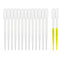moveland 25 Pcs 3ML Plastic Dropper Pipettes, Disposable Eye Dropping for Essential Oils, Home Use, Lab Experiments