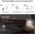 Melaus Closet 2 Levels.1- Pack Motion Sensor Night Light,Warm White USB Rechargeable Bedside Light,Magnetic Cat Lamp