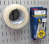 Wall Control Slotted Metal Pegboard Hooks Pair - 6in Reach Extended Hook - Black for Pegboard and Tool Board