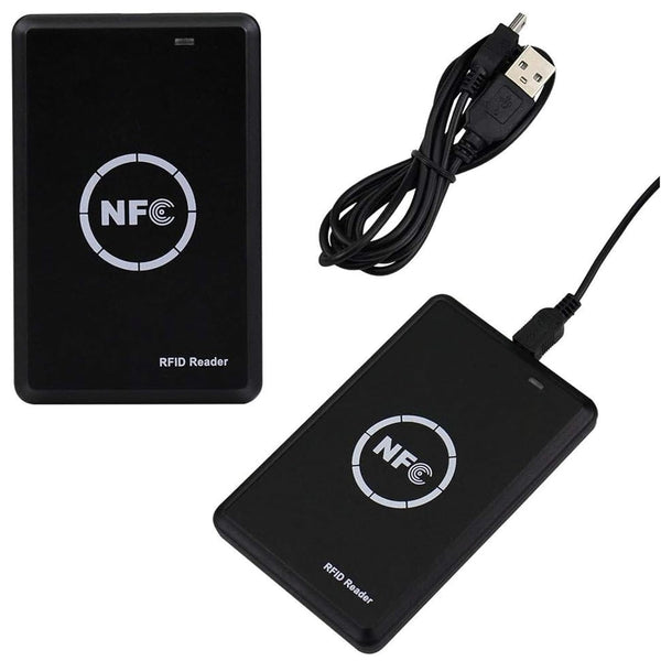 Godely RFID NFC Reader Writer,Handheld 125khz 13.56Khz Key fob Smart Reader Writer,Copier,ICID Dual