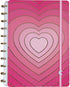 Smart Notebook, Large, 15x280mm, 80 Sheets, Model: CIGD4128, Pink Color