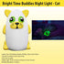 Bright Time Buddies Night Light - Animal-Shaped Baby Night Light As Seen on TV Kids Night Lights (Cat)
