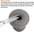 uxcell Silicone Drain Pipe Seal Ring, Anti-Odor Floor Drain Plug for 35-40mm PVC Drainage Pipes, Grey Sealing Cover