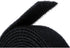 Reusable Hook & Loop Strong Grip Fastener Roll 1" x 16' - Black