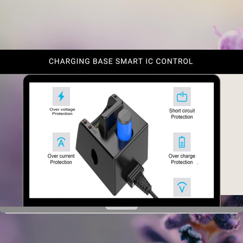 Bluetooth Charging Cradle for 1D/2D Mini Pocket Barcode Scanner, Charging Dock for Warehouse Pickup
