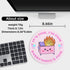Dumpster on Fire Small Mouse Pad, Cute Funny Round Mousepad with Non-Slip Rubber Base, This Is Fine Mouse Pads for Desk