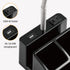 LED Desk Lamp with USB Charging Port and AC Outlet, Adjustable Neck, Modern Table Lamp for Reading and Working