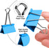 Binder Clips - Assorted Sizes, 100 Count, X Large, Large, Medium, Small, Mini Paper Clamps for Office, Home, and School