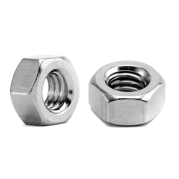 SG TZH 5/16-18 Hex Nuts 100Pcs 304 Stainless Steel 18-8, Full Thread, Hex Drive,