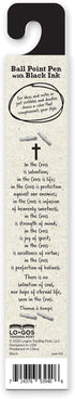 Christian Pens With Cross - Black, Soft Touch Barrel Ballpoint Pen With Clip & Black Ink, Inspirational Bible Study Pens For Bible Journaling, Gifts For Christian Men, Women & Pastor Gifts by TREE OF LIFE REV. 22:14