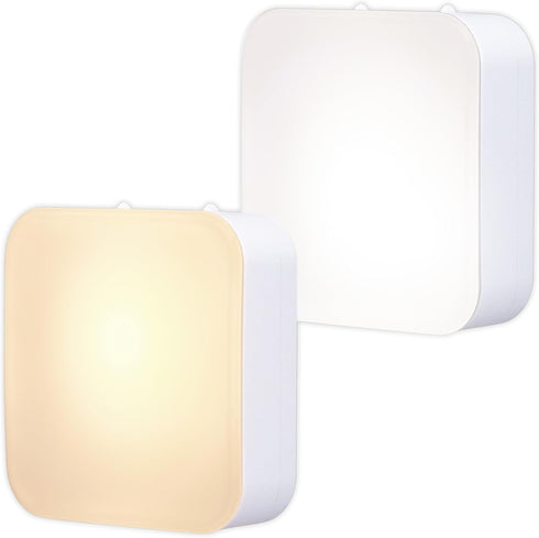 Dimmable 4 Settings, 2 Pack, 82179 Lights by Night LED Night Light, Plug-in, Dusk to Dawn Sensor, Adjustable, Compact