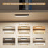Goohoom 2000mAh 3 Dimmable Closet Counter Under Cabinet Lights with Battery Display, Rechargeable LED Motion Sensor
