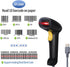 Fangtek 1D Handheld USB Barcode Scanner Wired Bar Code Reader for Supermarket, Convenience Store, Warehouse
