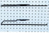 2 Pack Pegboard Paper Towel Holder - Peg Board Organization Accessories for Tool Shed, Garage, Kitchen, Bathroom