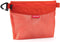Water-resistant Material Zipper Pouch, Mesh Zipper Bags for Storage, Travel, Office (Orange, Small)