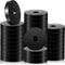 40 Pcs Rubber Spacer Flat Bushings, 1 1/2 Inch OD x 3/8 Inch ID x 1/4 Inch Thickness Neoprene Washers for Screws