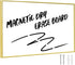 Dry Erase White Board, 8"x 13" Gold Aluminum Frame Magnetic Whiteboard for Wall Office, School, Home