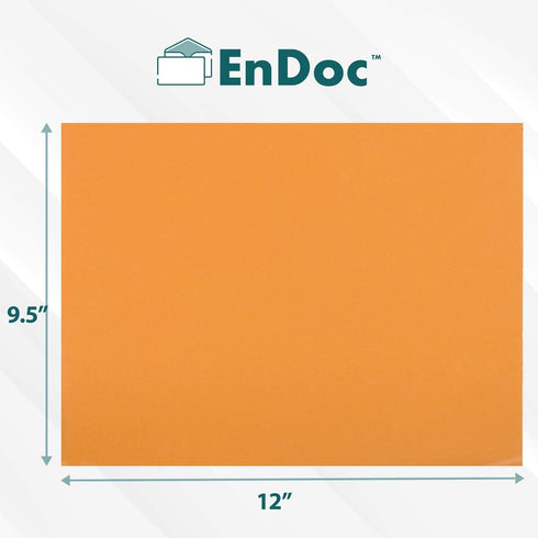 Clasp Envelopes – 9.5x12.5 Inches Brown Kraft Catalog Envelopes Letter Size - 30 Pack - with Clasp Closure & Gummed Seal – 28lb Heavyweight Paper Envelopes for Home, Office, Business, Legal or School by EnDoc