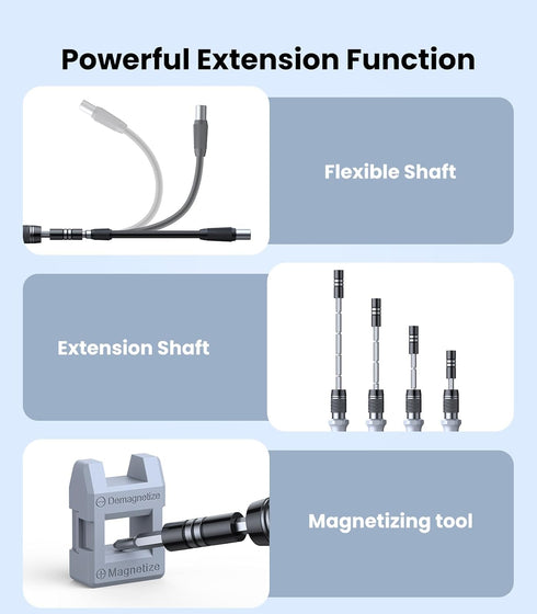 115-in-1 Precision Screwdriver Set, Mini Professional Magnetic Repair Tool Kit for Electronics