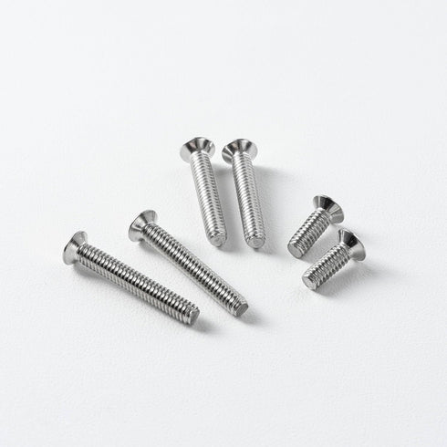 5/32-32 x 3/8'' (100Pack) Flat Head Machine Screw, Phillips Drive, 304 Stainless Steel 18-8, Bright Finish, Fully