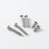 5/32-32 x 3/8'' (100Pack) Flat Head Machine Screw, Phillips Drive, 304 Stainless Steel 18-8, Bright Finish, Fully