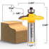 1/2-Inch 12163 YONICO Cabinet Door Edge Router Bits Ogee Euro Style Shank