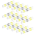 100Pcs 12-10 AWG Wire Connectors Waterproof Solder Sleeve Heat Shrink Butt Connectors Self Soldering Wire Connectors(Yellow,12-10 AWG)
