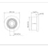 MF84ZZ 5PCS Flange Ball Bearing 4×8×3mm Double Metal Shielded Flanged Bearing Chrome Steel ABEC-1(P0) Z2 Miniature Deep Groove Ball Bearing for Industrial Machine, Power Tools