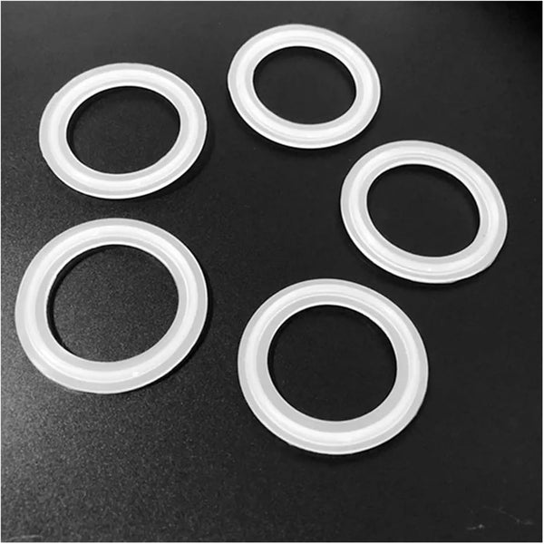 WHYLE Home & Brewing 5Pcs Fit 45mm Pipe x 64mm O/D Sanitary 2"