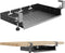 No Drill Under Desk Laptop Mount, Metal Under Desk Storage Shelf with