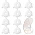 Bruislard 10 Pack Lamp Shade Adapter Ring, E27 to 3/7" Lampshade Reducer Rings,